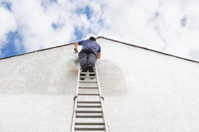 Peinture extérieure à Poggiolo — façades et ravalement